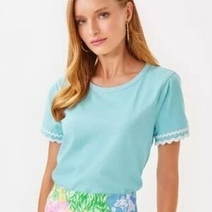 Lilly Pulitzer Clairmont Trim Top